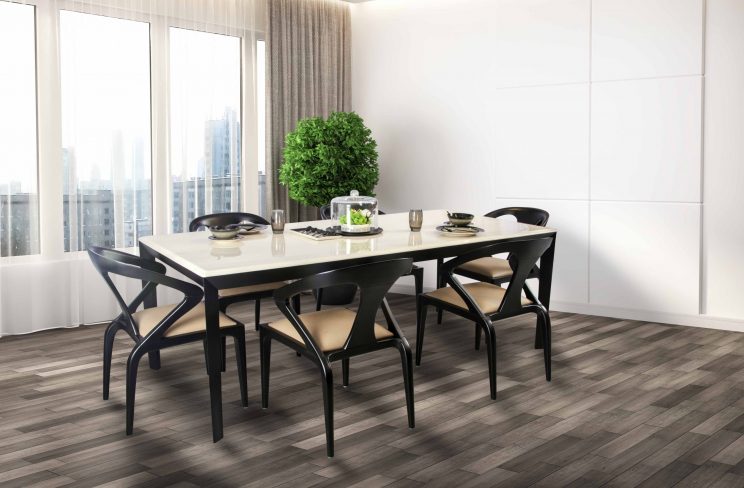 Premium dining table and chairs