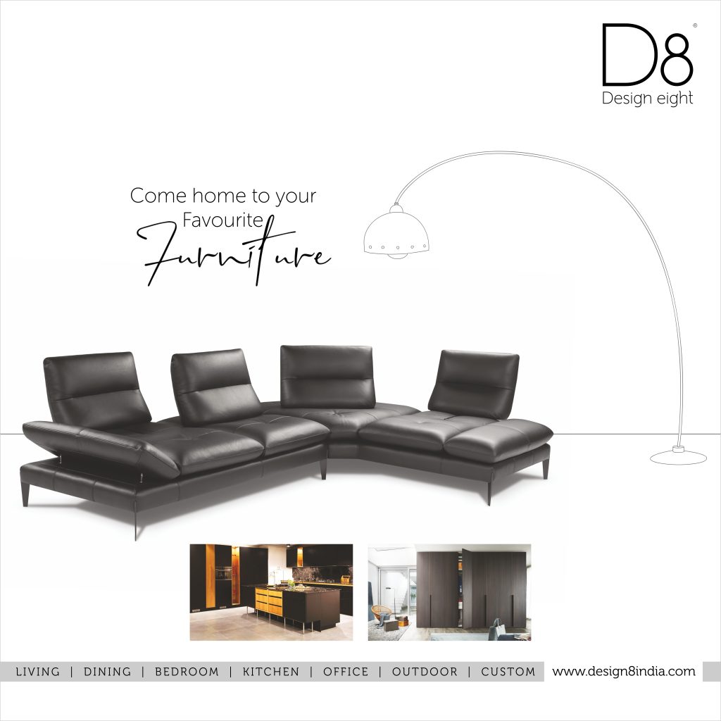 Best Furniture Showroom in Hyderabad, Best furniture Ad, Design 8 India